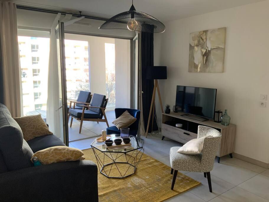 Logement Cosy Climatise Avec Parking Aix-en-Provence Eksteriør billede